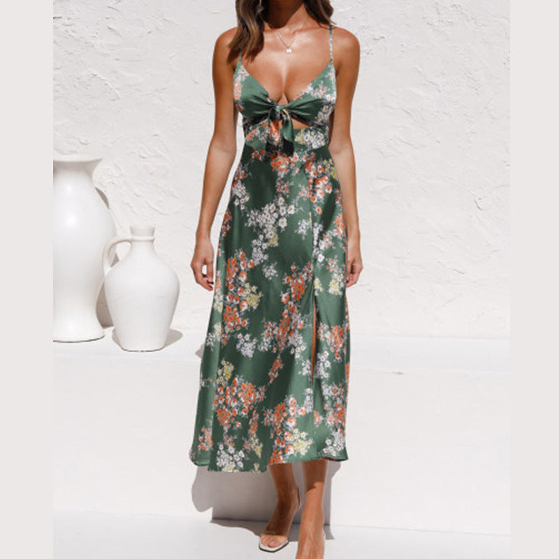 Women's Holiday Midi Skirt Dress
