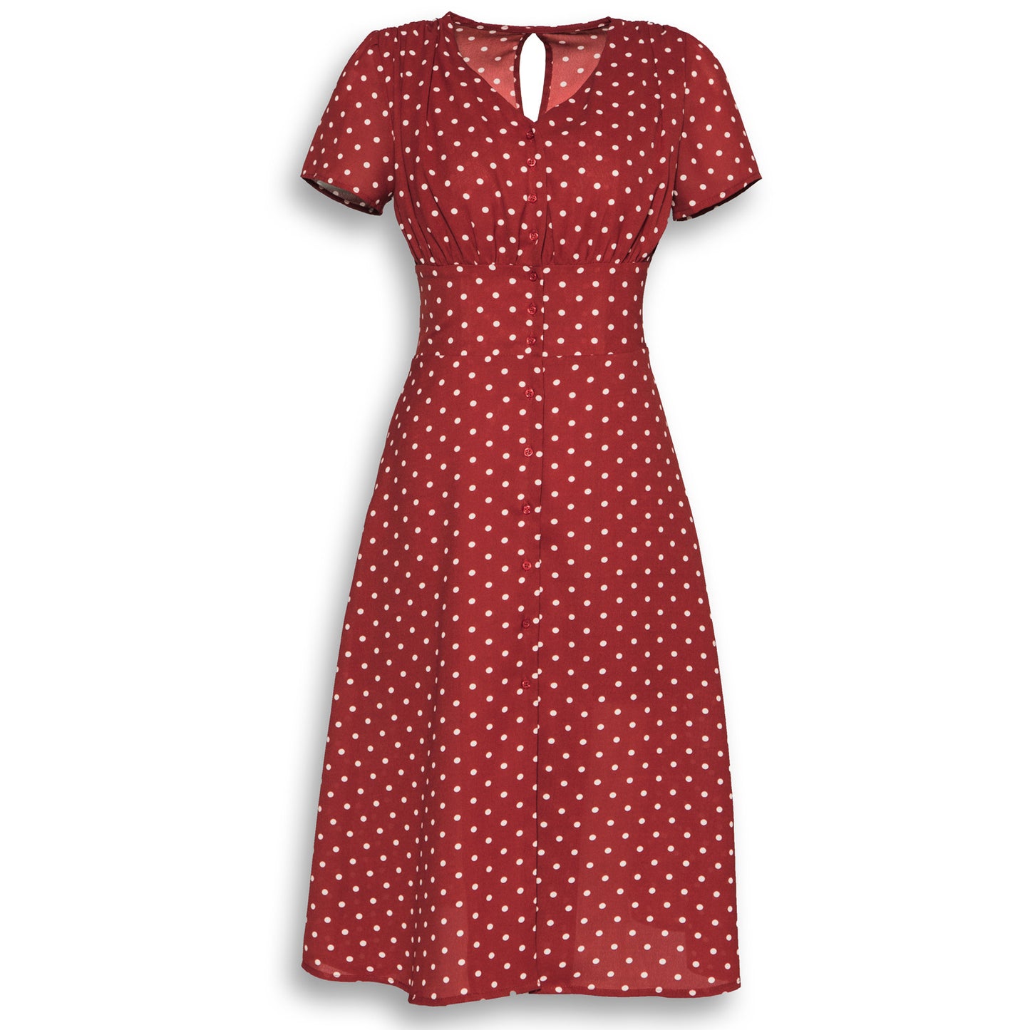 Women's French Vintage Summer Chiffon Dress