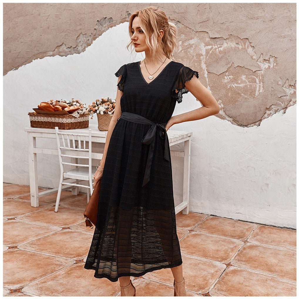 Women's Retro French Style Summer Dress