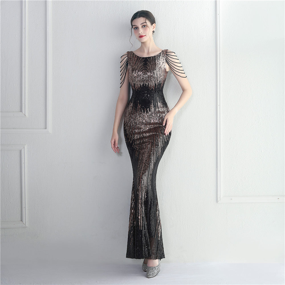 Women’s Sequin Beaded Party Dress