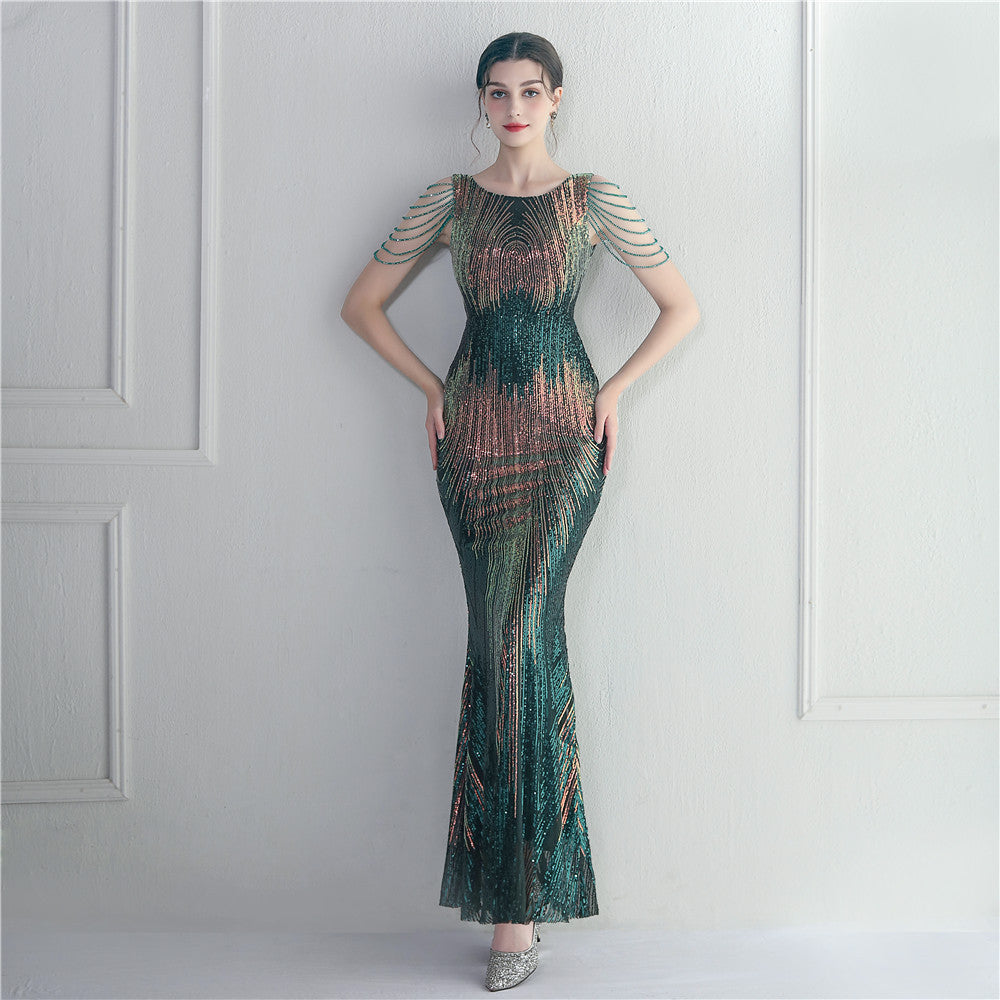 Women’s Sequin Beaded Party Dress