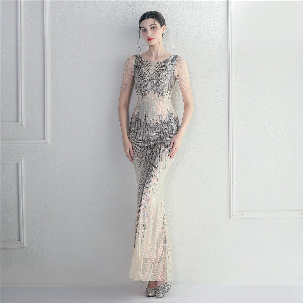 Women’s Sequin Beaded Party Dress