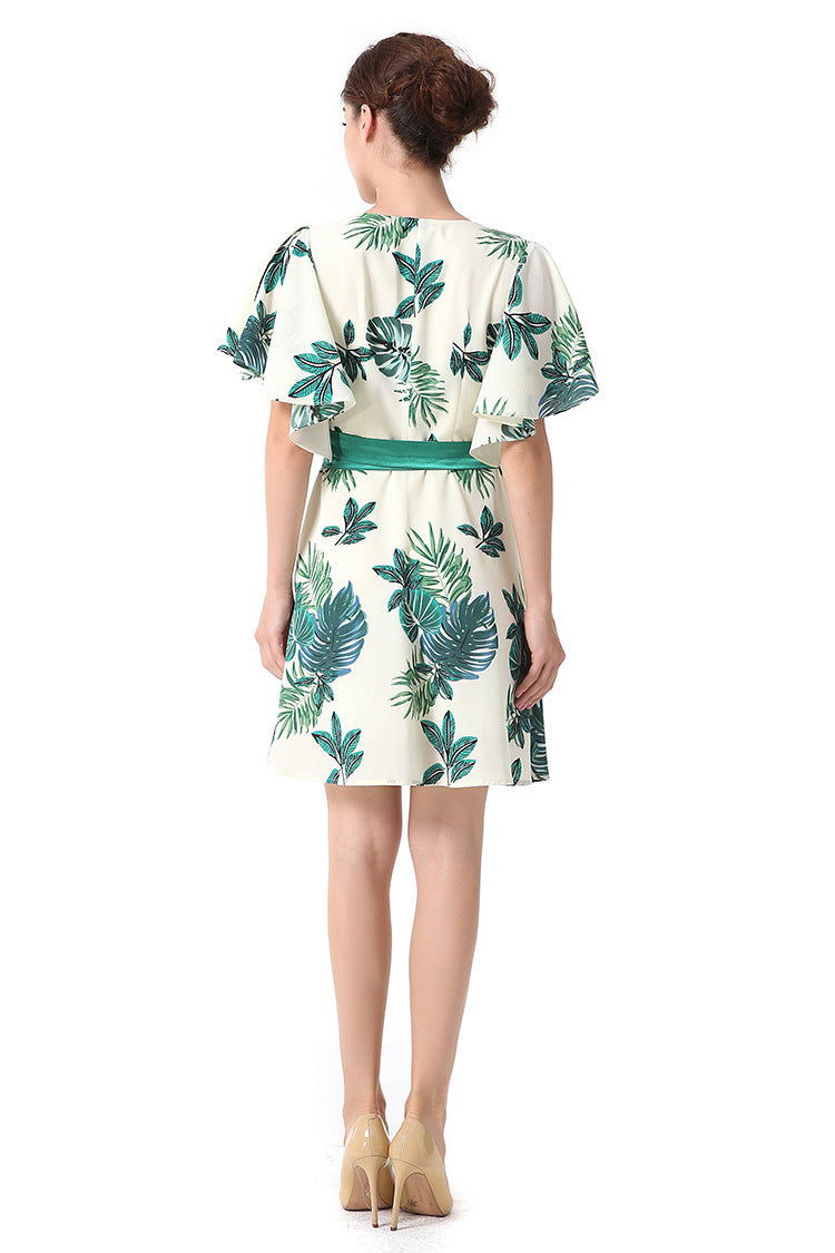Women's Casual Holiday Wrap Dress