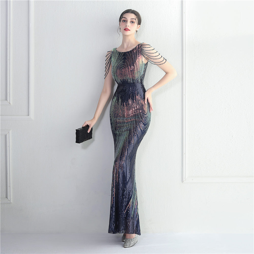 Women’s Sequin Beaded Party Dress