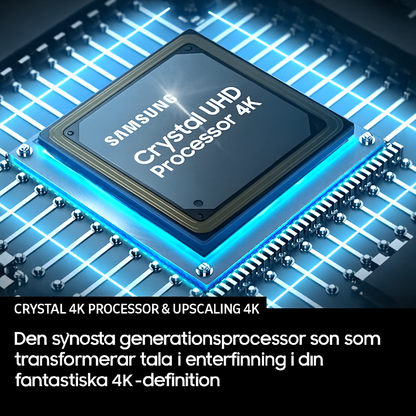 S-a-m-s-u-n-g 65' Crystal 4K Smart TV